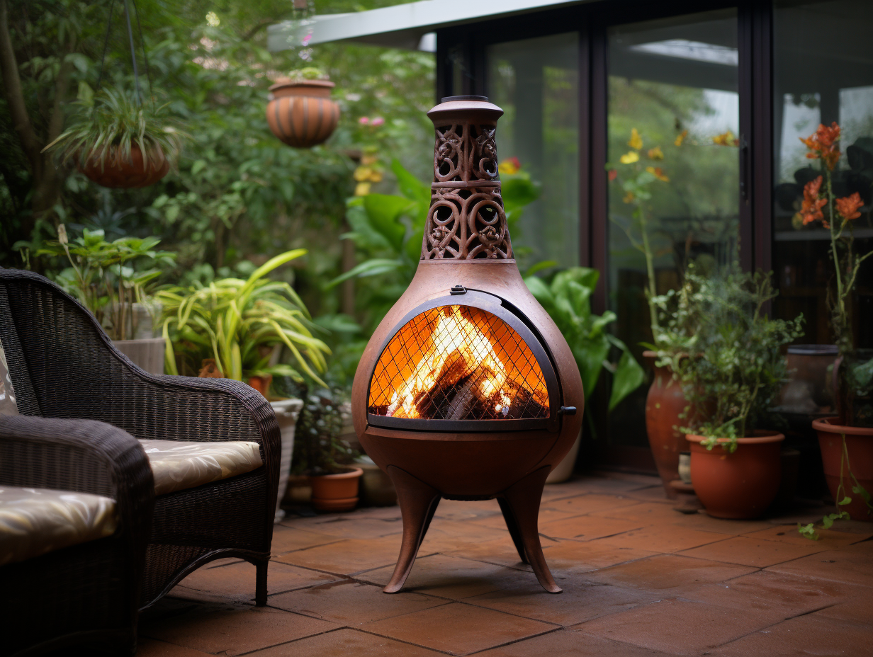 Can You Have a Chiminea Under Porch and Patio? The Answer May Surprise