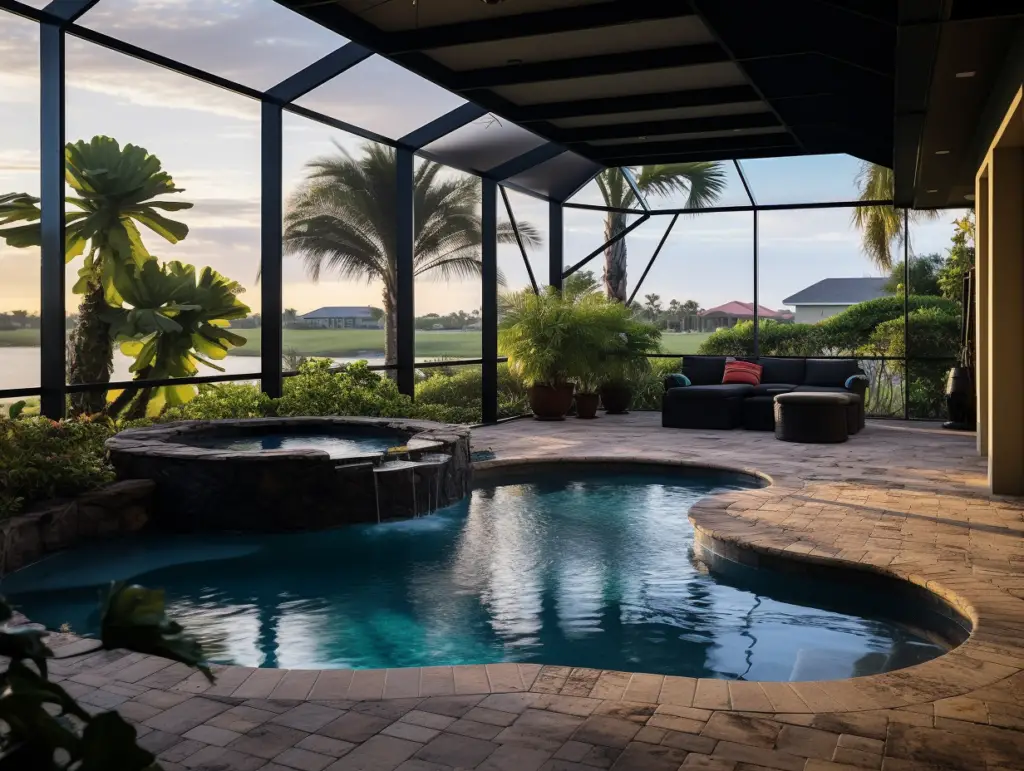 Cost of Building a Pool and Lanai in Florida
