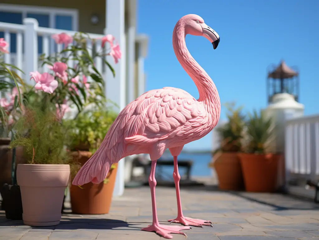 Flamingo on Your Porch