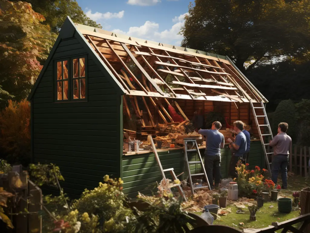 How to Dismantle a Shed
