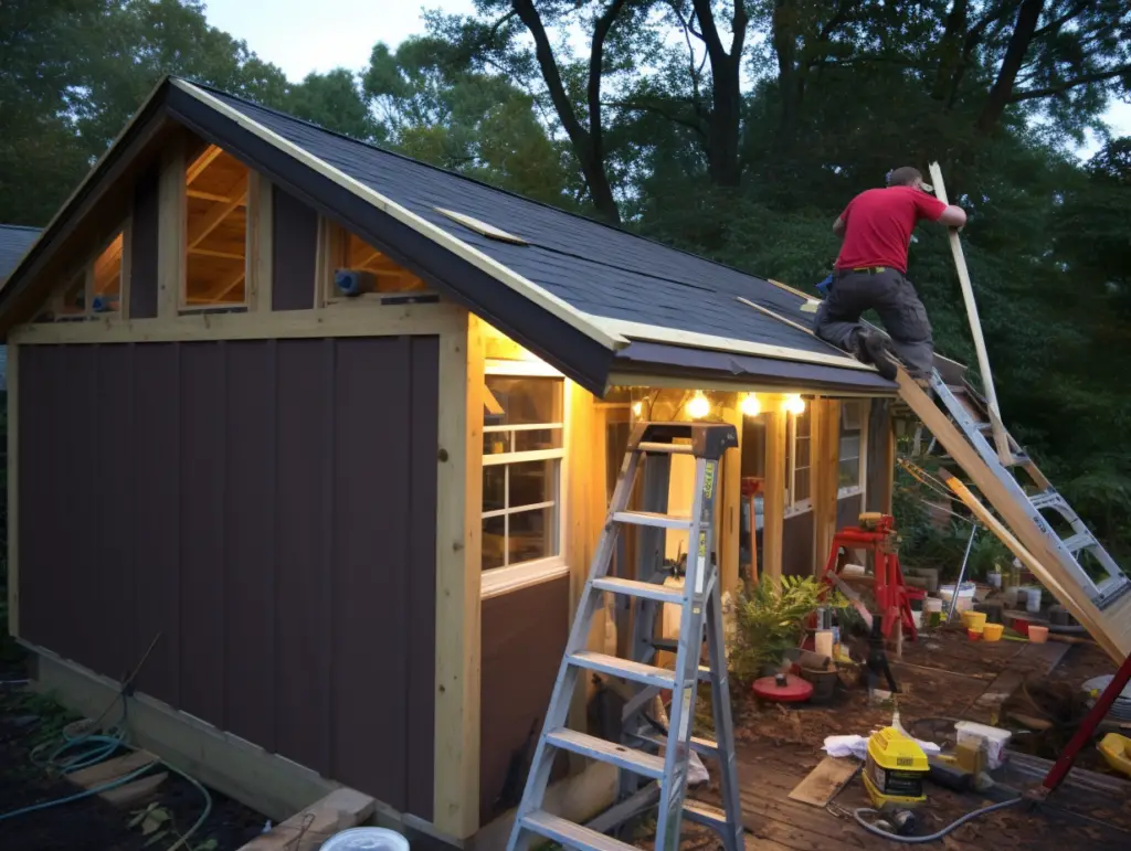 How to Roof a Shed