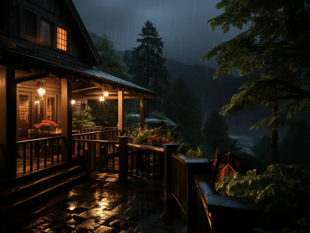 Sit on a Porch During a Thunderstorm
